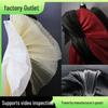 Shiny Sculptable Pleated Organza Fabric for Wedding Dress Styling