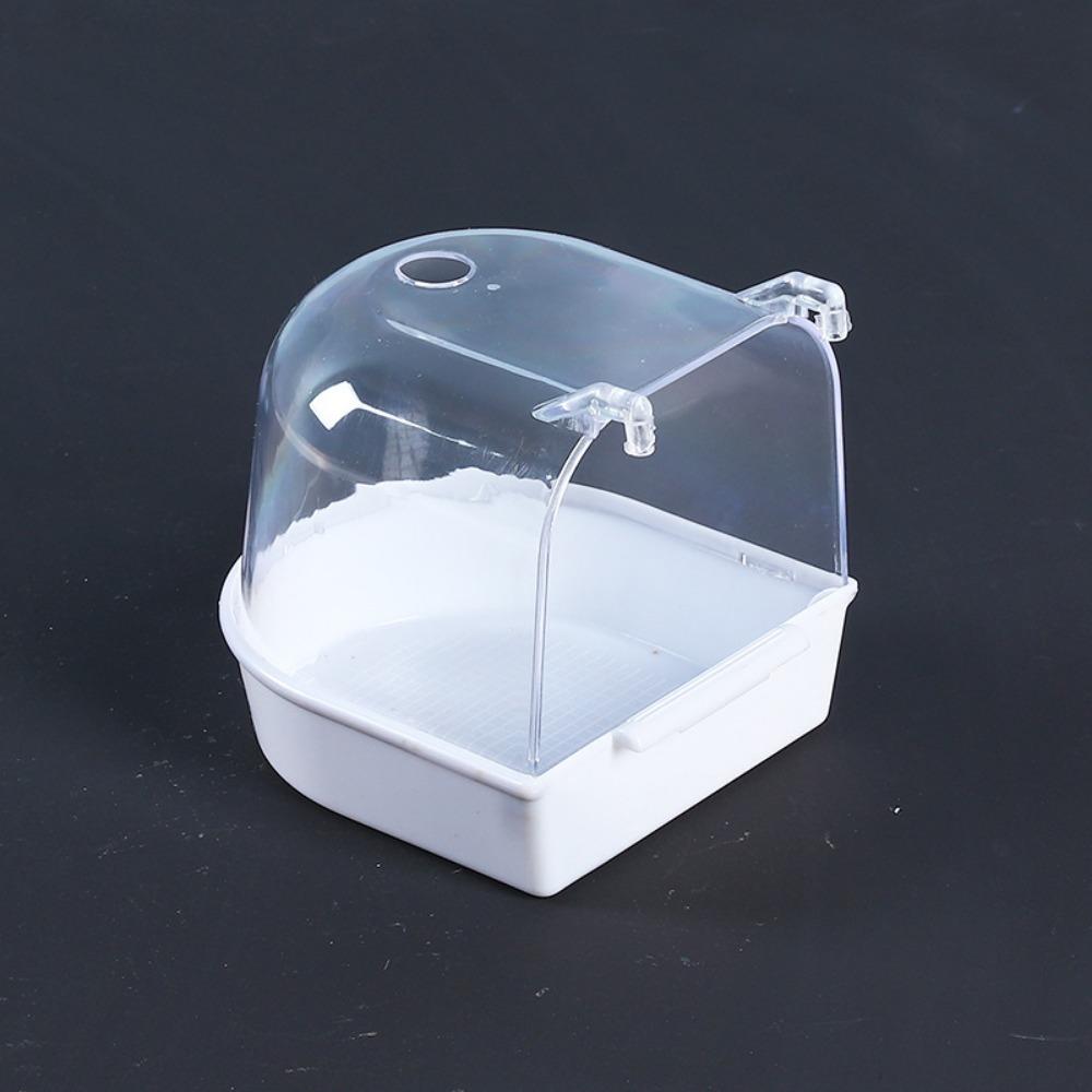 Plastic Box Bird Supplies Pet Cleaning For Pet Shower Bird Bathtub Birdbath Parrot Bathing