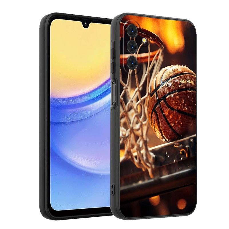 Basketball Basket Sports Soft Phone Case for Samsung A17 A37 A57 A16 A26 A36 A56 A15 A25 A35 A55 A14 A24 A34 A54 A13 A23 A33 A53