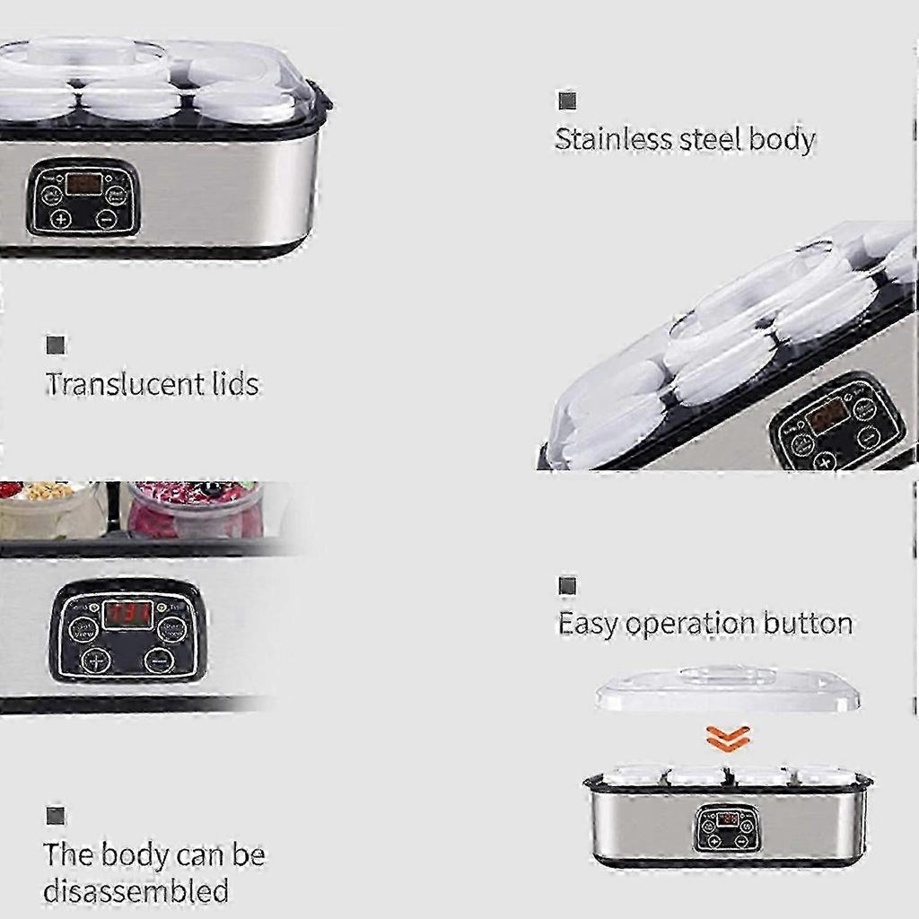 yogurt maker machine with timer and temperature control