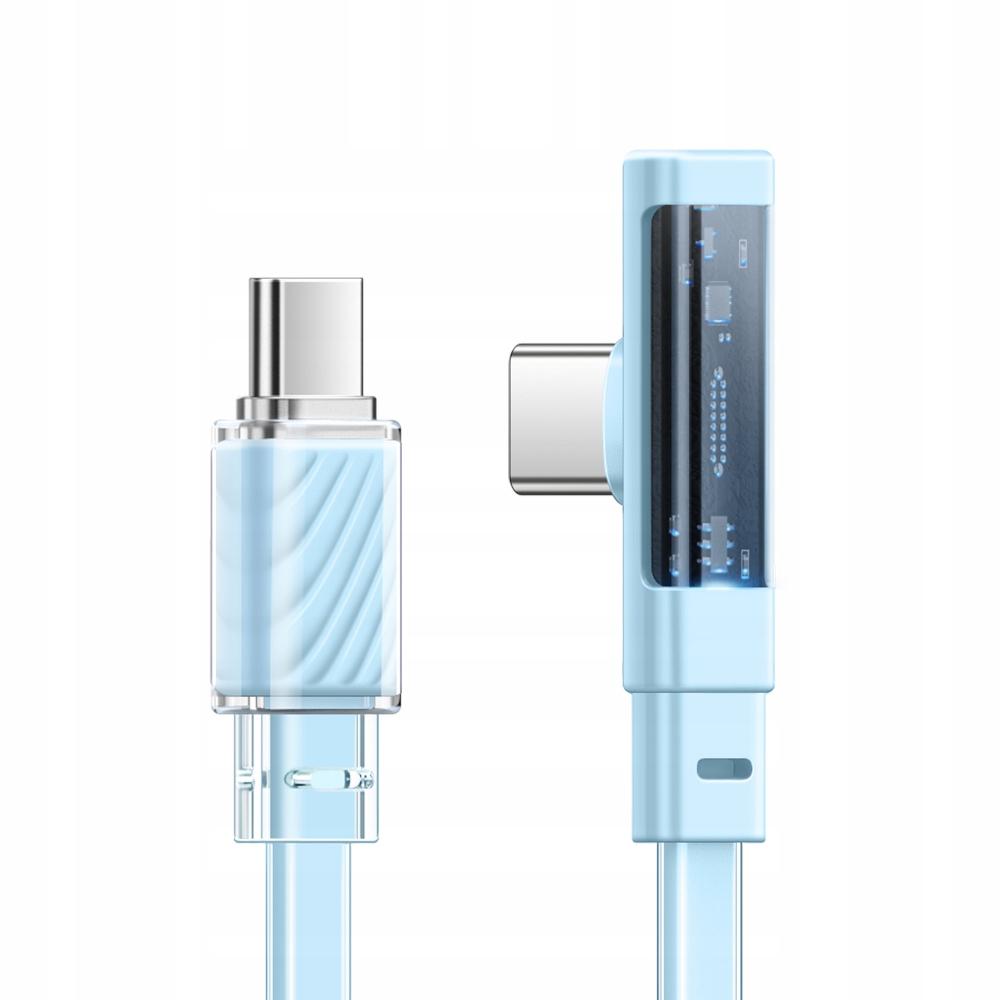 Mcdodo High Speed Usb-C Pd 65W 1.8M Angle Cable Blue