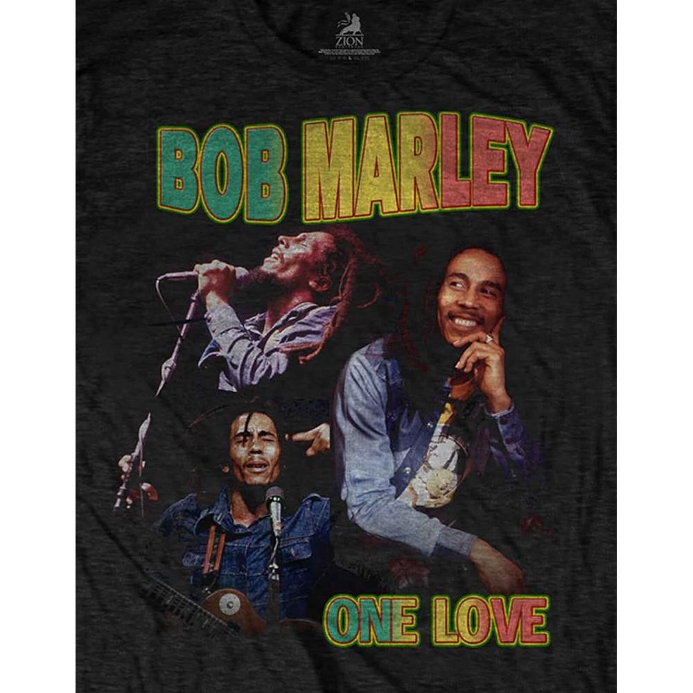 Bob Marley Футболка унисекс для взрослых One Love Homage