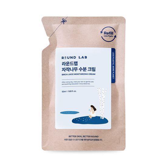 ROUND LAB Березовый увлажняющий крем 50 мл сменный блок