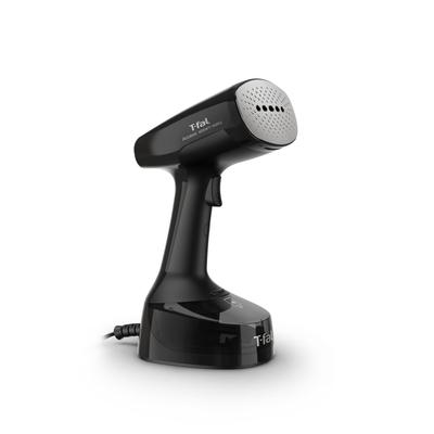 T-fal AccessSteam Easy Black, легкий и компактный отпариватель для одежды с мощной подачей непрерывного пара около 21 г/мин (DT7138J0).