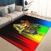 3D H-Hogwarts Magic Sign Gift Rug Carpet for Living Room Bedroom Home Decor,kids Play Non-slip for Sofa Doormat