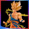 Горячая аниме фигурка Сон Гоку Супер Сайян из Dragon Ball 17 см / 6,69 дюйма Фигурка Гоку DBZ Модель Подарки Коллекционные фигурки для детей