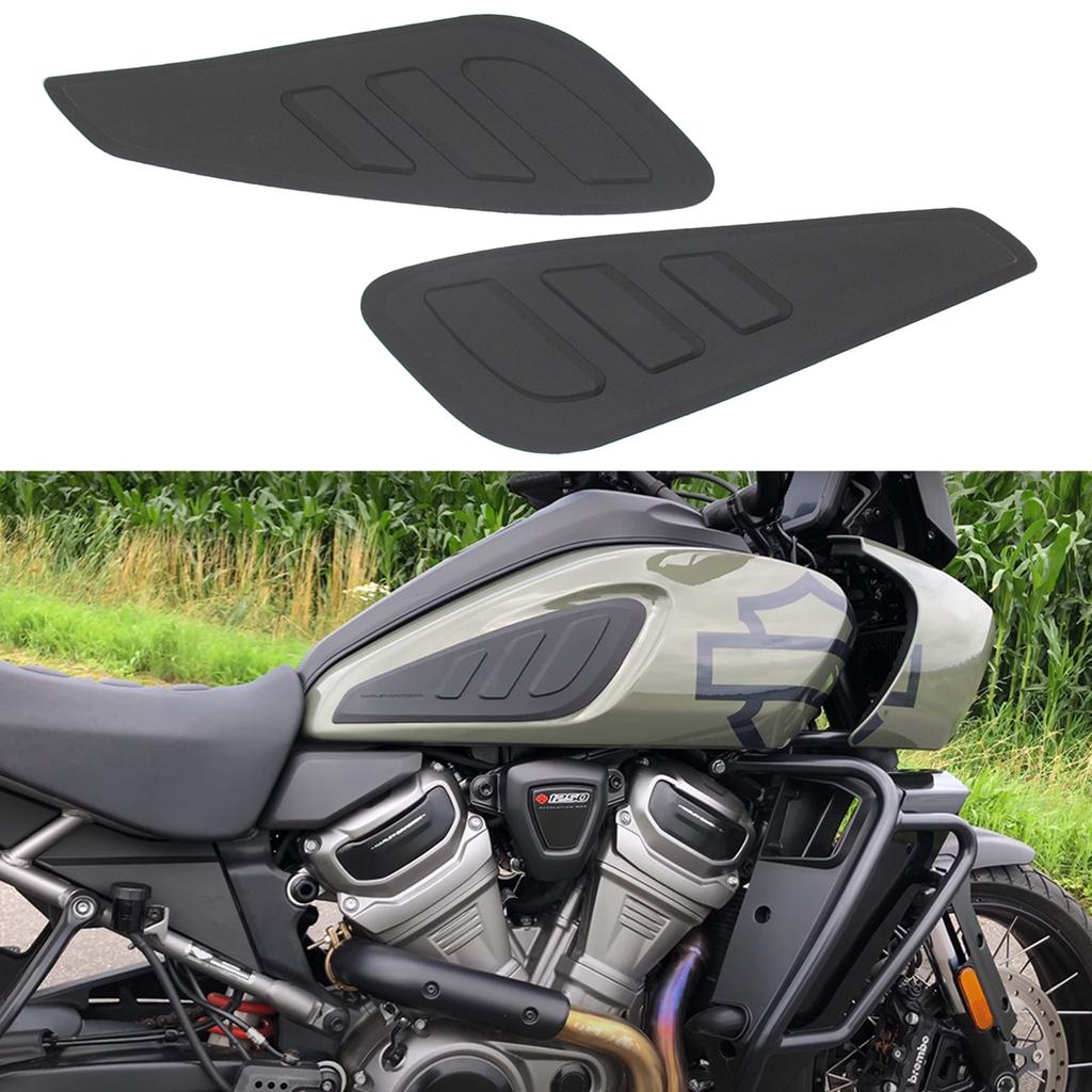 Подходит для Pan America 1250 1250s 2020 2021 Мотоцикл Боковые накладки на бензобак Тракционные накладки для коленей Наклейка Защита Нескользящая накладка