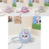 Rabbit Cute Cartoon Childrens Lanyard Messenger Bag Autumn Student Coin Purse