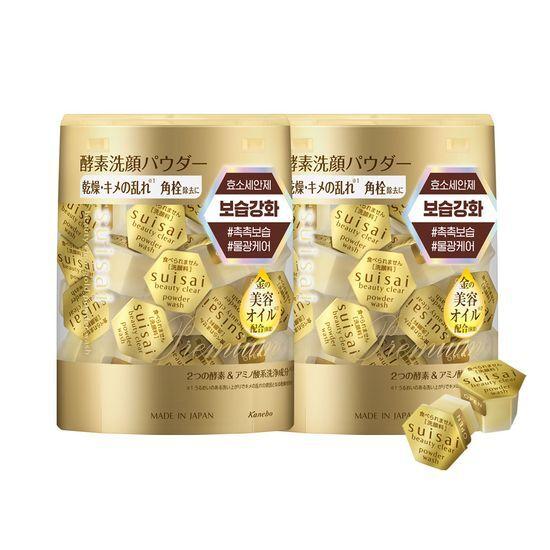 suisai Beauty Clear Powder Wash Gold 32ea Double Promotion