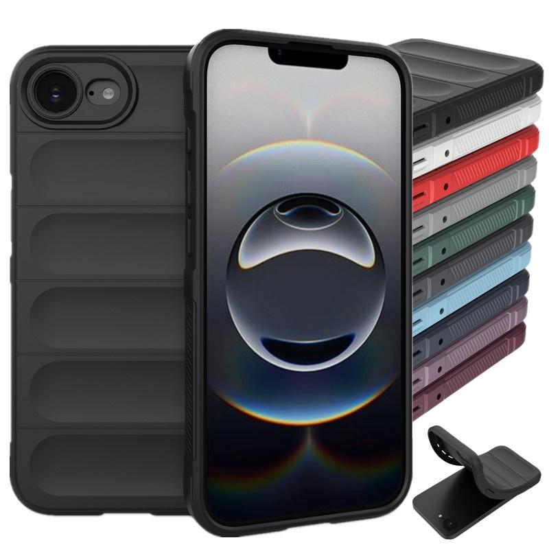 Мягкое прикосновение к коже Гибкий силиконовый чехол для Apple iPhone 17e 16e Защитная крышка Ударопрочный Fundas Coque