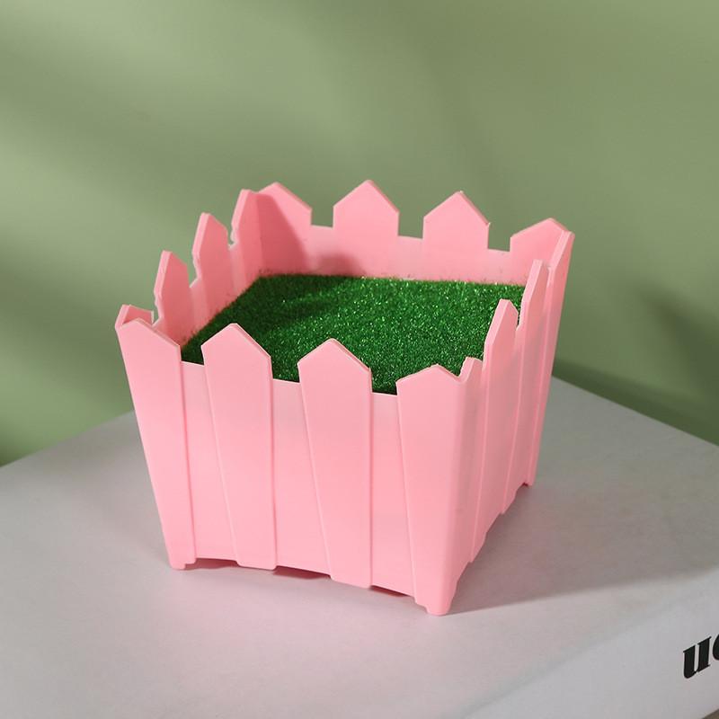 Силиконовые керамические овальные и квадратные пластиковые цветочные горшки для небольших декоративных растений и настольного декора