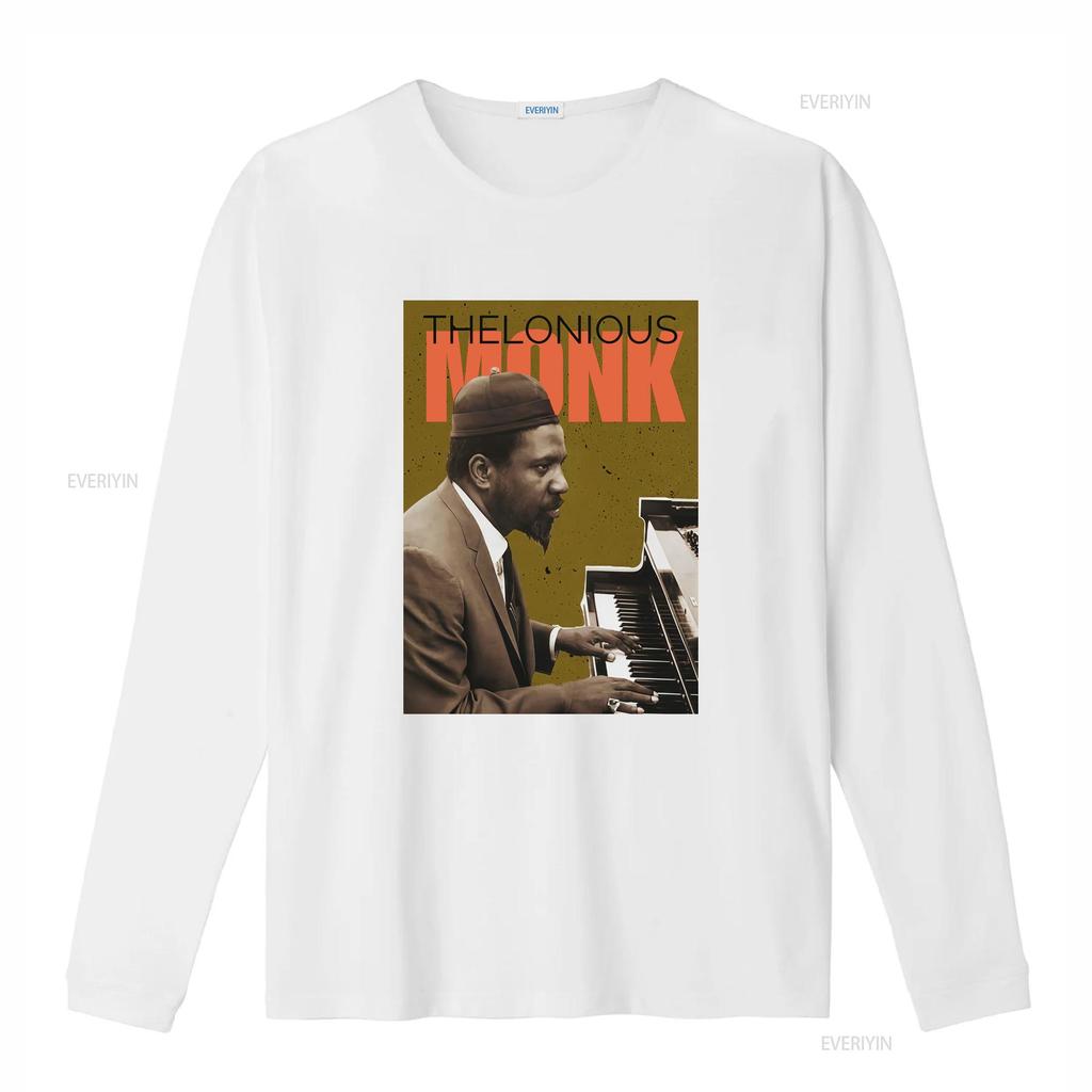 Thelonious Monk Heavyweight T Shirt Vintage Washed Streetwear Breathable Slightly Stretched Top For Everyday Wear Stylish