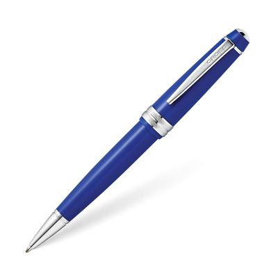 Шариковая ручка Cross Bailey из полированной синей смолы
