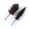 Leather Edge Polishing Slicker Flat/Pointed Head Sandalwood Leathers Diy Tool