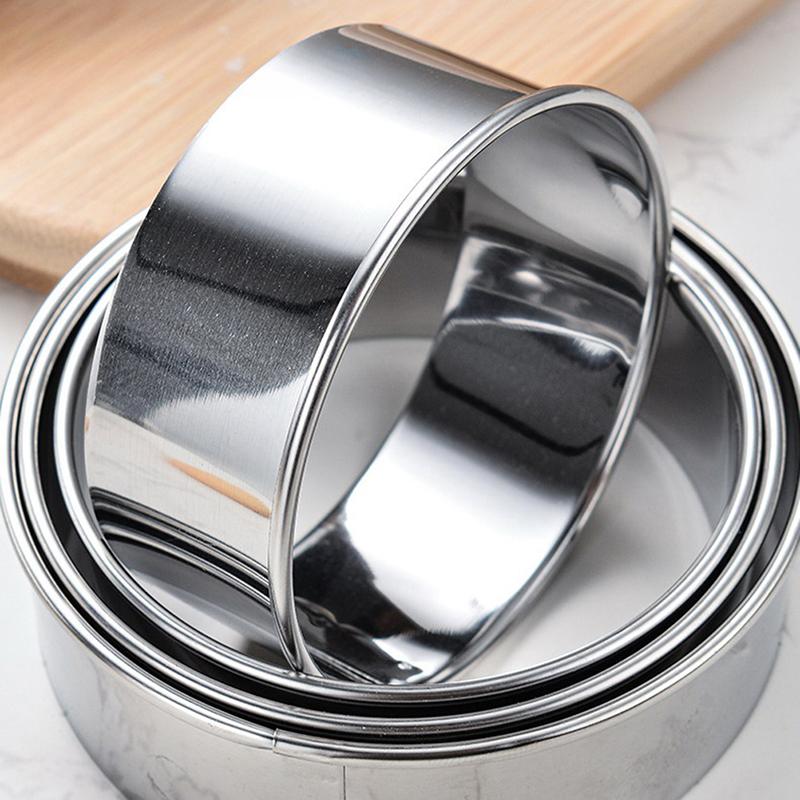 11шт круглые формочки для печенья, круглые формочки для выпечки, кольцевая форма для выпечки