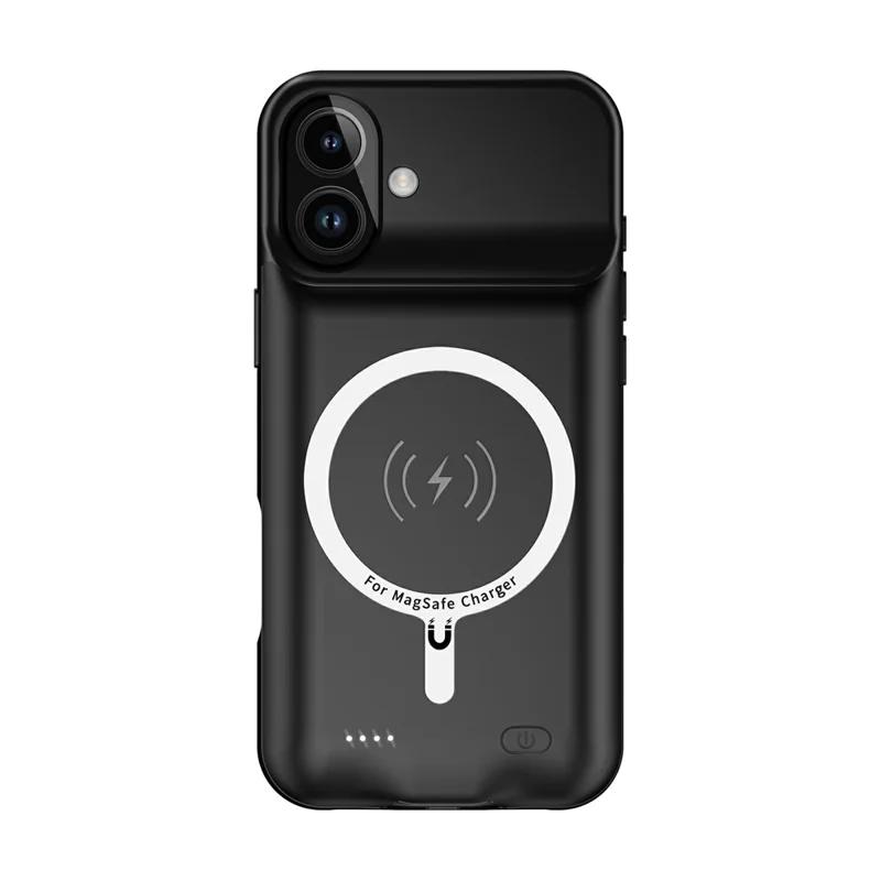 A29 For iPhone 17 Portable Phone Charger Case 6000mAh Power Bank Compatible with MagSafe