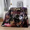 Аниме JoJo Bizarre Adventure Фланелевые одеяла с принтом Детское Взрослое Пледы Одеяло Диван Путешествия Подростковое Студенческое Одеяло