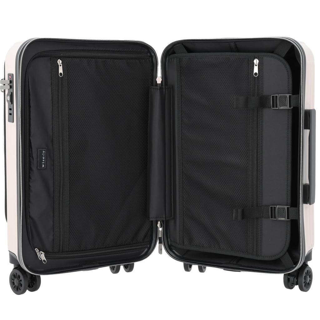 Дорожная сумка Дорожная сумка Багажник с открытым верхом 19 дюймов 38 л Передняя открывающаяся деталь Замок TSA Двойные ролики с функцией амортизации Легкий Большая вместимость