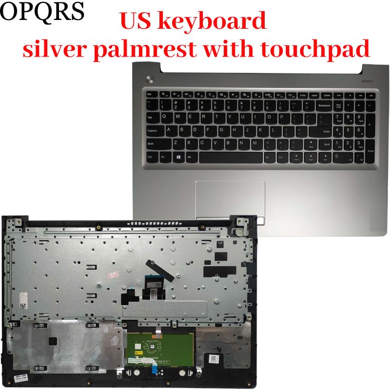 НОВИНКА для ноутбука Lenovo ideapad 510-15 510-15ISK 510-15IKB Крышка подставки для ладоней US клавиатура/НИЖНЯЯ ЧАСТЬ КОРПУСА