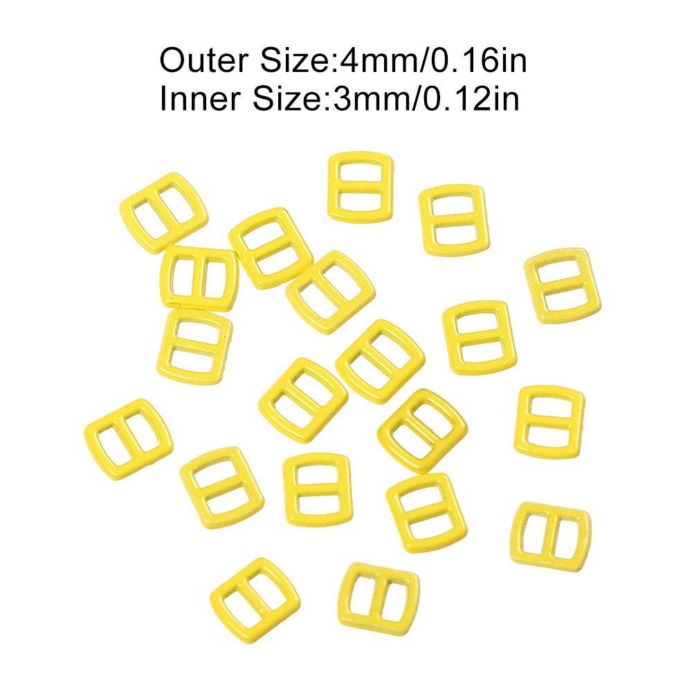 Stuffed Toys Mini Ultra-small Doll Bags Accessories Tri-glide Buckle Diy Dolls Buckles Belt Buttons