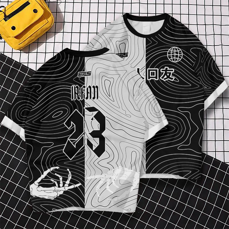 Летняя быстросохнущая новая мужская баскетбольная футболка с коротким рукавом с 3D-принтом, свободная футболка большого размера, модная одежда для пар