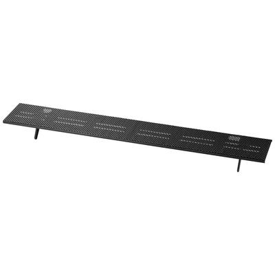 ELECOM TV Accessories Полка для хранения телевизоров с простыней, совместимая с моделями 42 дюйма и выше, грузоподъемность 90 см, 5 кг, черная, нескользящая, AVD-TVTS02BK