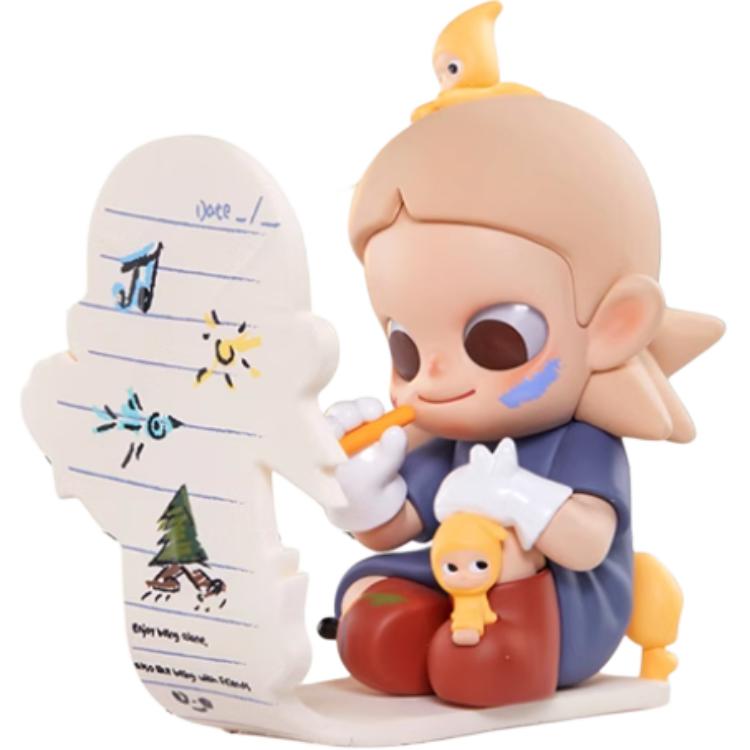 POP MART Zsiga Borderline Drifter Series Бесшумная парковая фигура, Одиночная слепая коробка