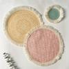 Круглый обеденный стол коврик ретро подставка под тарелку хлопковая подложка богемные салфетки свадебный декор стола