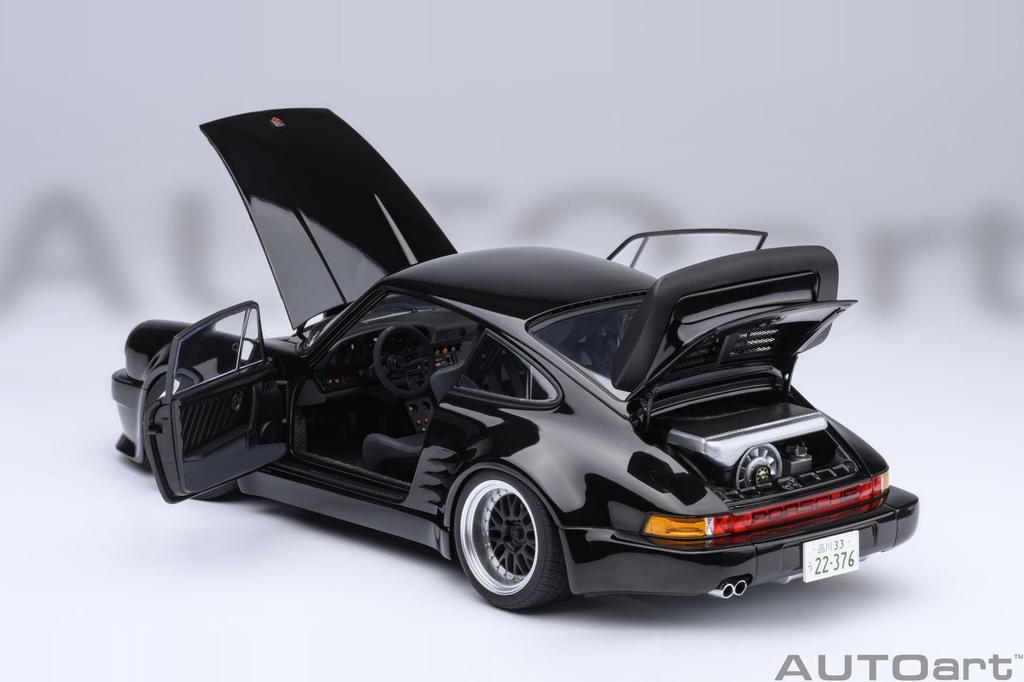 AUTOart Масштаб 1/18 Porsche 911 (930) Турбо "Wangan Midnight" Blackbird (Спецификация Том 1) Готовая продукция 78158
