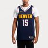 Nike NBA Denver Nuggets Nikola Jokic Icon Edition Swingman Джерси темно-синего цвета унисекс уличная одежда DN2003-419