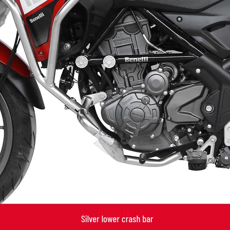 GSADV Crash Bars for Benelli TRK251: Full Coverage, 304 Stainless Steel