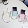 Wrist Strap Dopamine Color Palette for Hinge Protection Phone Case for Samsung Galaxy Z Flip 7 FE 6 5 5G Shockproof Cover