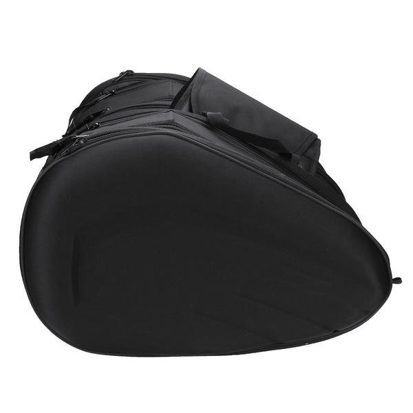 Пара универсальных мотоциклетных боковых седельных сумок, водонепроницаемые сумки для багажа и шлема