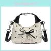 Butterfly Bow Sweet Decoration Women Casual Shoulder Crossbody Bag Daily For