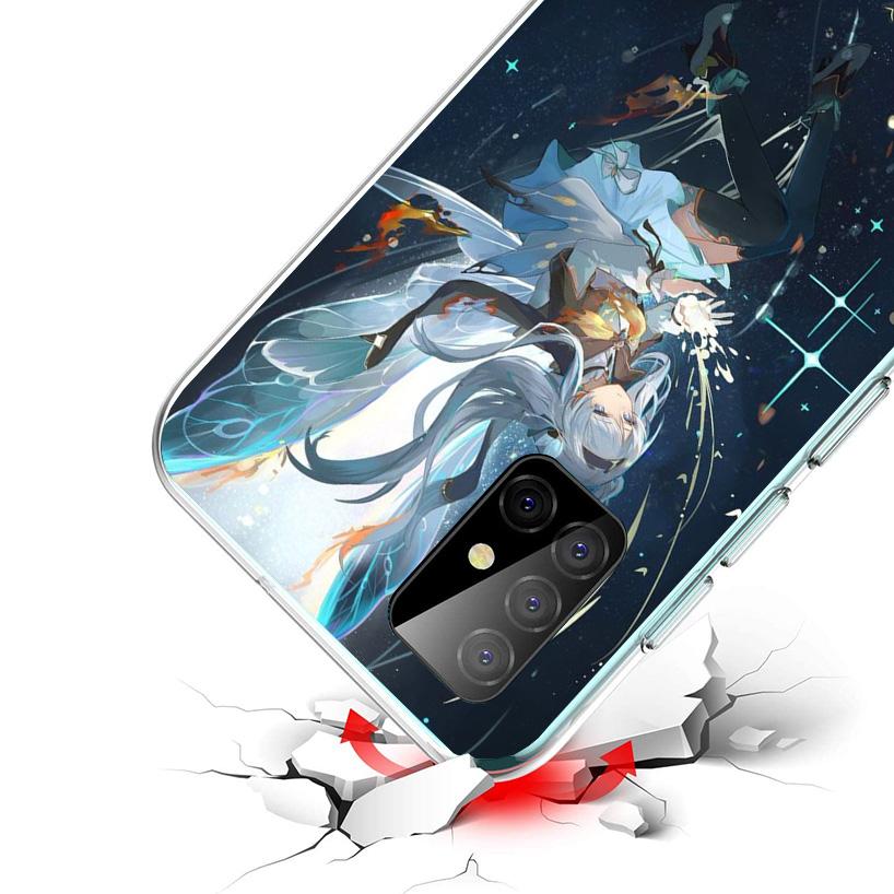 Honkai Star Rail Firefly Cover Phone Case For Samsung Galaxy A12 A22 A32 A52 A72 A02S Phone Case Note 20 Ultra 10 S10 Plus A51 A