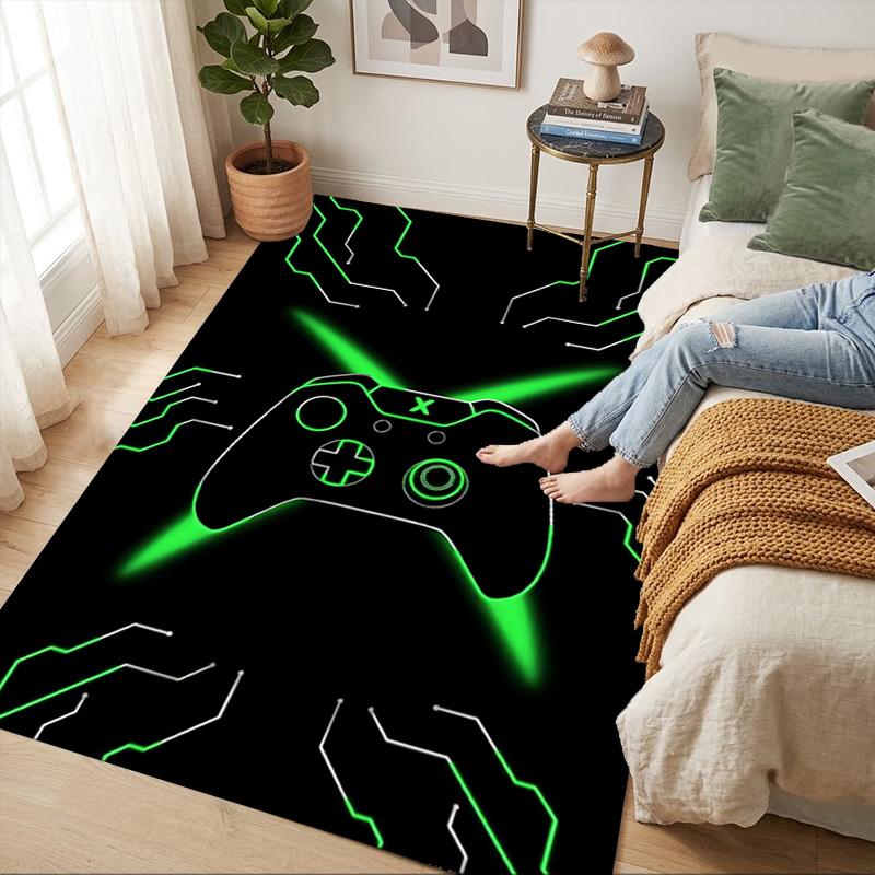 Cyber Game Living Room Nonslip Area Rug Soft Carpet For Bedroom Game Playroom Sofa Office Home Decor Doormat Christmas Gift C9261248