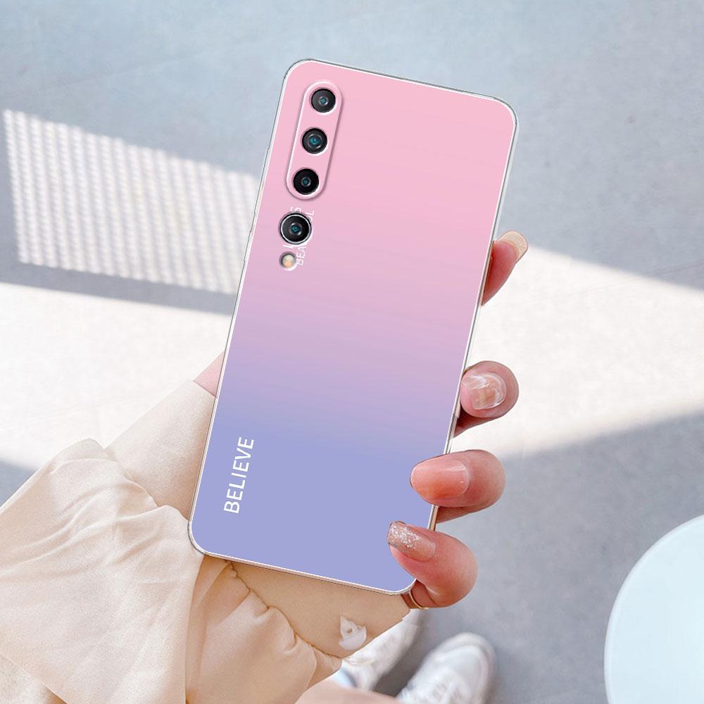 For Xiaomi Mi 10 Case Clear Silicone Soft TPU Phone Cover For Xiaomi Mi 10 Pro Case Coque for Xiaomi Mi 10 Lite Bumper Fundas