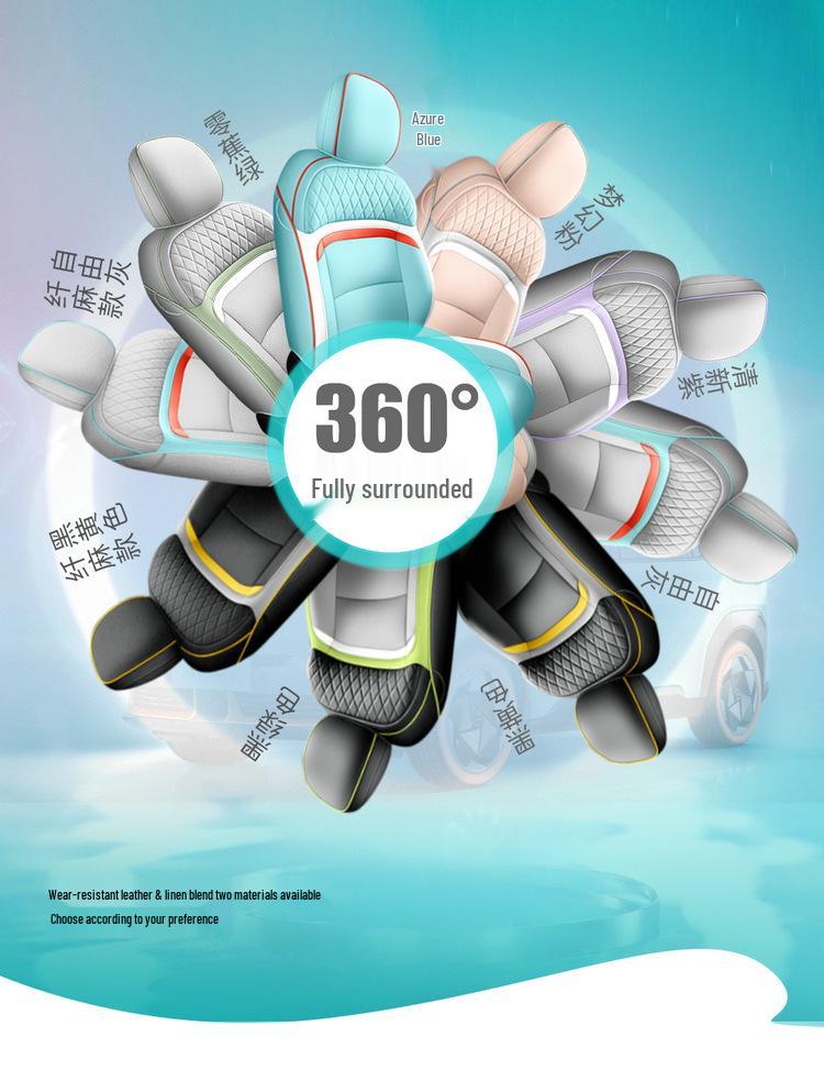 22-23 AION Y All-Season Full Coverage Electric Car Seat Cushion for Five-Seater.