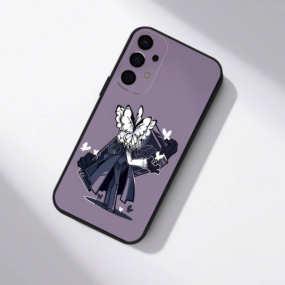 Чехол для телефона Limbus C-Company Quixote Butterfly для Samsung S25, S24, S21, S22, S23, S30, Ultra, S20, Plus, Fe, Lite, 5G Черный