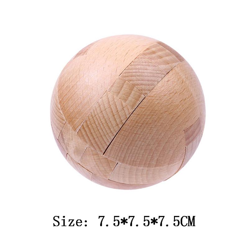 Деревянный замок Kong Ming Lu Ban Lock IQ головоломка Inteligencia Rompecabezas 3D De Madera Монтессори развивающие игрушки