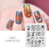 Stamping Nail Art Plates Chinese 027 Nail Art Plate Stamp Templates Tiger Deer Mountain Pattern