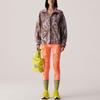 adidas X Stella McCartney TrueCasuals Тканая спортивная куртка свободного покроя с принтом Женская верхняя одежда Розовый Фиолетовый IB5095