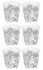 Toyo Sasaki Glass Rocks Glass Takasegawa On the Rocks 300ml Set of 6 Made In Japan Good Design Award Shochu Glass Whiskey Glass Glass Cup Thin