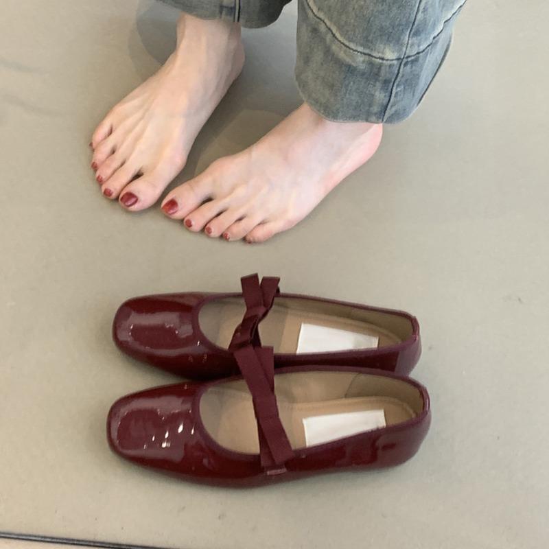 Модные туфли Мэри Джейн для женщин, весенне-осенняя мода, балетки, новые повседневные туфли на плоской подошве, сексуальный леопардовый принт, удобные, однотонные