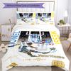 Messi Personalized Name Custom Bedding Design for Decorate room Wrinkle Resistant Custom Room Decor Perfect Gift for Valentine’s Wedding Birthday