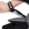 4 Pcs Adjustable Glove Holder Black Wrist Leash  For Snowboard Ski Mountaineering