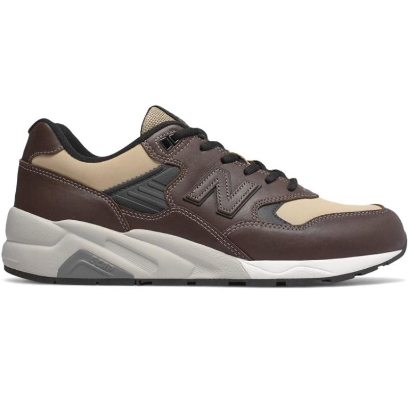 New Balance 580 Низкие Кофейные Широкие Кроссовки CMT580BB