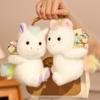 Плюшевая игрушка на День святого Валентина Животное Милый Кролик Медведь Радужная Лошадь Букет Наполненные Плюшевые игрушки Подарки на День святого Валентина Свадебные Подарки Идеально для Девочек