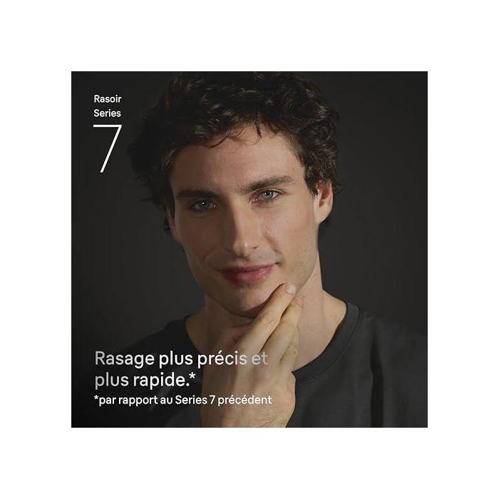 Электробритва мужская - Braun - Series 7 72-C7200CC - Гладкое бритье - Головка Flex 360° - 3 режима бритья