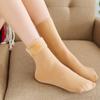Зимние женские утепленные теплые зимние носки бесшовные бархатные сапоги носки для сна